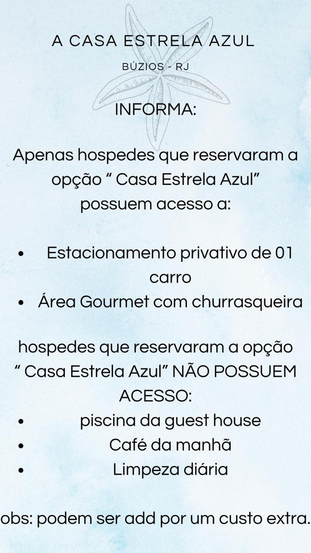Estrela Azul Guest House Buzios Exterior foto